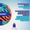SCHILDKROT mini bola de vólei de praia em neoprene tamanho 2 superfície têxtil macia resistente à água salgada 970342