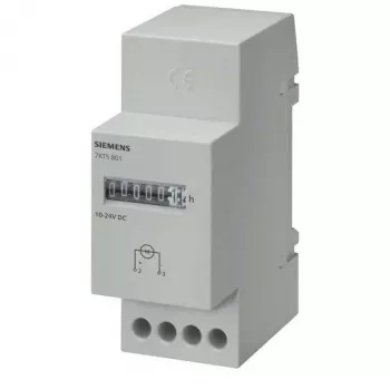 Siemens 7KT5811 contador de energia monofásico, kWh, 230V, 32A, saída de impulsos, calha DIN