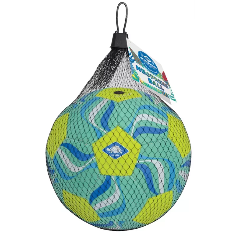 SCHILDKROT mini bola de futebol de praia em neoprene tamanho 2, superfície têxtil macia, resistente à água salgada, 1 unidade (970344)