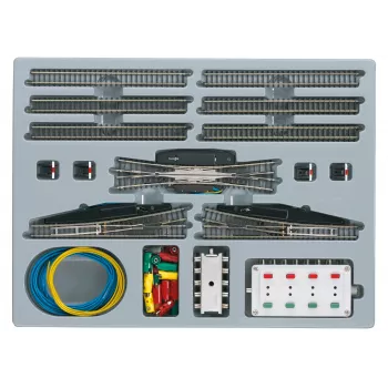 Märklin 08194 H0 conjunto de expansão de carril de manobras C-Gleis