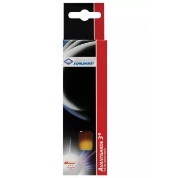 DONIC SCHILDKRÖT Avantgarde bola de ténis de mesa 3 estrelas laranja (bola individual) 608338