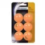 DONIC SCHILDKRÖT Jade bolas de ténis de mesa, pack de 6, laranja, plástico, para jogadores amadores 618378