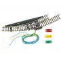 Märklin Escala Z Agulha curva eletromagnética esquerda - preto/amarelo 8568