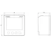 Siemens SENTRON PAC3220 Analisador de potência, Modbus TCP, LCD, 96x96mm montagem em painel, 690/400V AC, 24-60V DC tensão auxiliar, terminais de parafuso 7KM32201BA011EA0