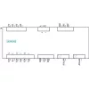 Siemens SENTRON PAC3220 Analisador de potência, Modbus TCP, LCD, 96x96mm montagem em painel, 690/400V AC, 24-60V DC tensão auxiliar, terminais de parafuso 7KM32201BA011EA0