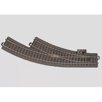 Märklin 24672 HO Via curva C R2 30° (12 por círculo)
