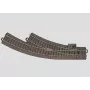 Märklin 24672 HO Via curva C R2 30° (12 por círculo)