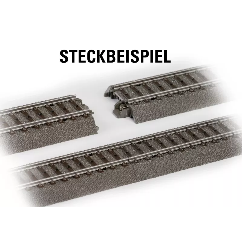 Märklin H0 C-Gleis 24977 Terminal de via com para-choques 77,5 mm