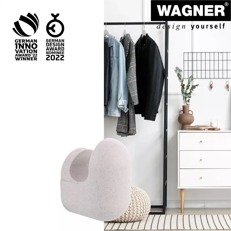 Wagner design yourself PILL Cabide de parede cinzento 1 gancho 17041421