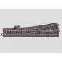Märklin H0 C-Gleis Agulha esquerda delgada com leito, 236,1 mm, operação manual, AC 24711