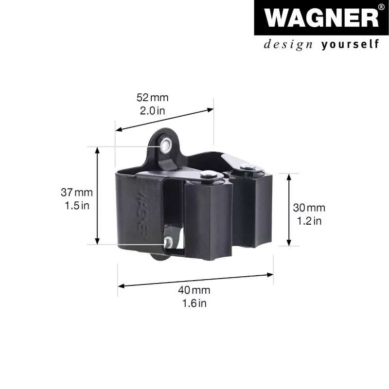 Wagner Design Yourself Suporte de parede WH 2095 Preto (15209502)