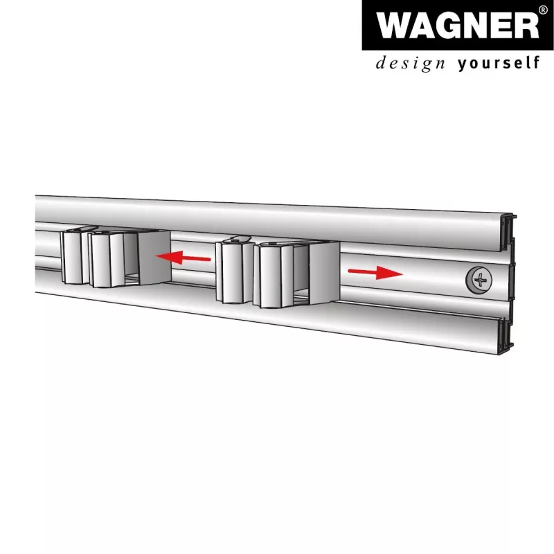 Wagner Design Yourself Suporte de parede WH 2095 Preto (15209502)