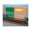 Märklin 29349 H0 conjunto inicial Logística de contentores com locomotiva diesel série 232 e 3 vagões porta-contentores