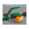 Märklin 29349 H0 conjunto inicial Logística de contentores com locomotiva diesel série 232 e 3 vagões porta-contentores