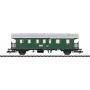 Märklin 4313 H0 Carruagem de rápido Büm 234 2.ª classe DB Época IV azul-oceano/bege
