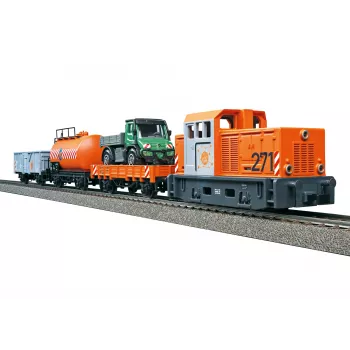 Märklin Start up 029296 H0 Conjunto de início Operação municipal com locomotiva diesel e 2 vagões basculantes