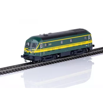 Märklin 37279 H0 SNCB Locomotiva diesel série 59 com descodificador mfx+ e iluminação LED