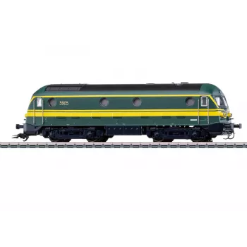 Märklin 37279 H0 SNCB Locomotiva diesel série 59 com descodificador mfx+ e iluminação LED