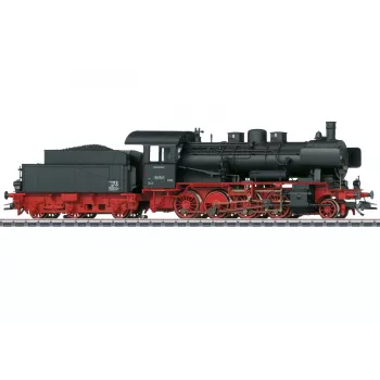 Märklin 37509 H0 Locomotiva a vapor série 56.2-8 DB Época III com descodificador digital mfx+ e som