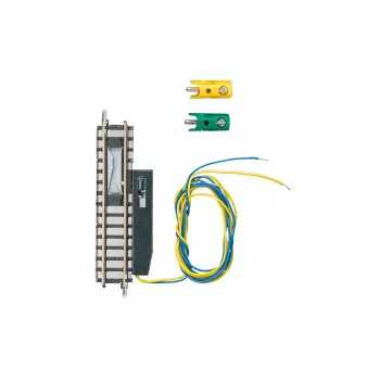 Märklin Z Escala Via reta de desengate 8587 - 110 mm, preto