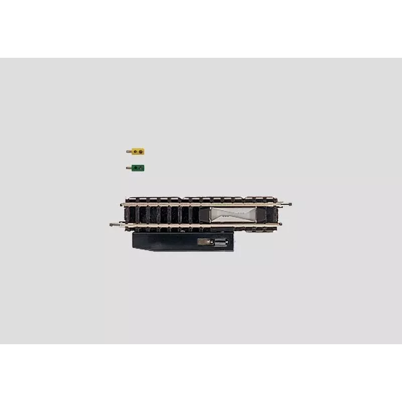 Märklin Z Escala Via reta de desengate 8587 - 110 mm, preto