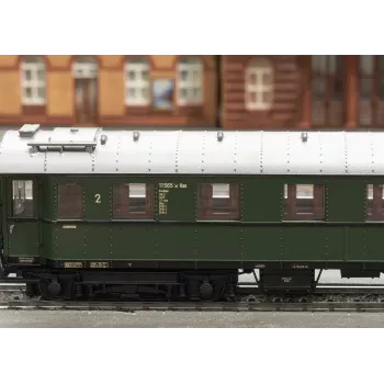 Märklin 42500 H0 Carruagem de rápido B4uewe 2.ª classe da DB