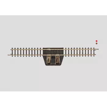 Märklin Z-Gauge Via reta de ligação 8590 (110 mm, preto/amarelo)