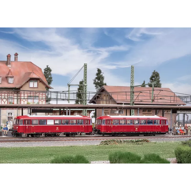 Märklin 038980 H0 Automotora BR 798 + BR 998 DB Época IV mfx+ Digital Sound