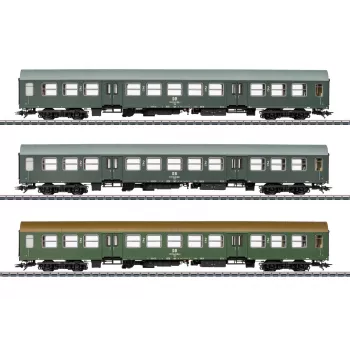 Märklin 42580 H0 Conjunto de 3 peças Carruagens de passageiros DR