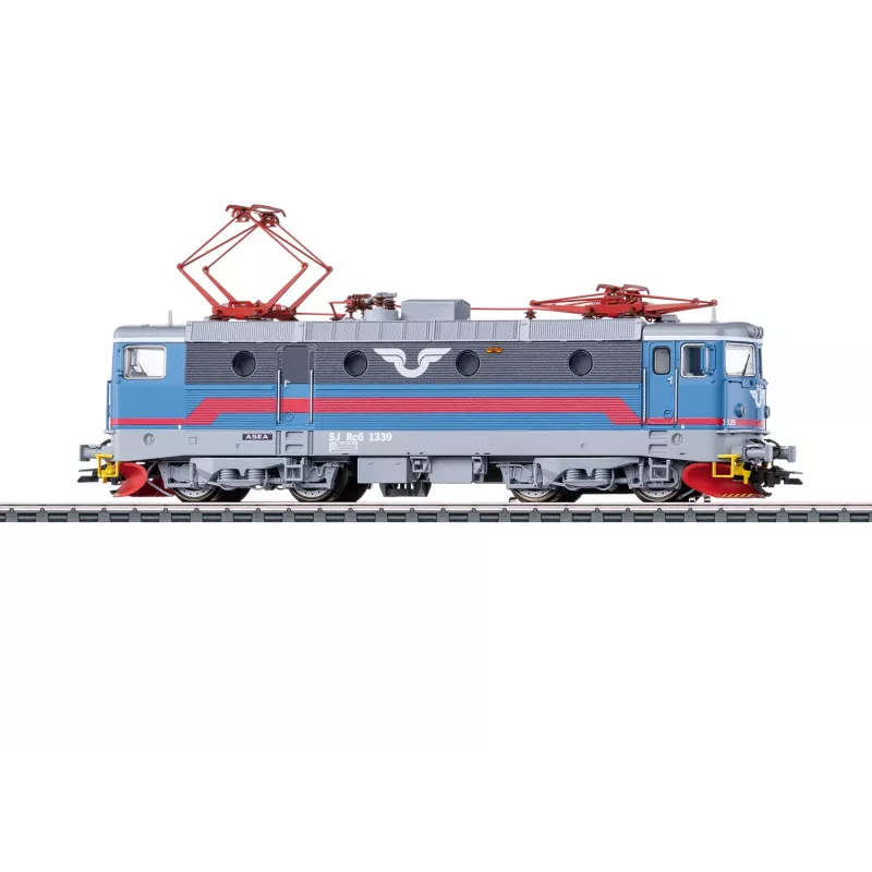 Märklin 39282 Locomotiva elétrica H0 série Rc 6 dos Caminhos de Ferro Estatais Suecos (SJ)
