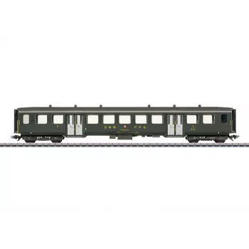Märklin 043373 H0 Carruagem de passageiros de aço leve SBB 2.ª classe