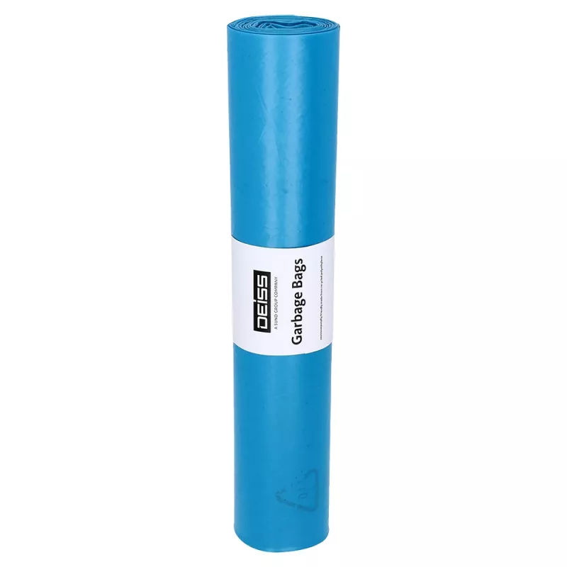 DEISS Sacos do lixo de carga pesada STANDARD 120L azuis 6µm (pack de 25) 20067