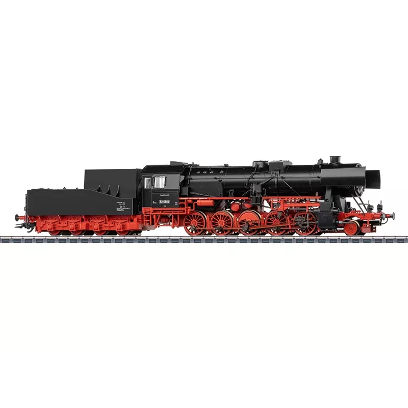 Märklin 039535 Locomotiva a vapor H0 BR 52 com tender de quadro da DB