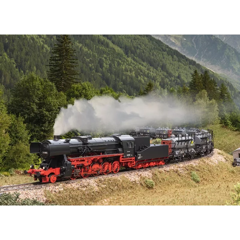 Märklin 039535 Locomotiva a vapor H0 BR 52 com tender de quadro da DB