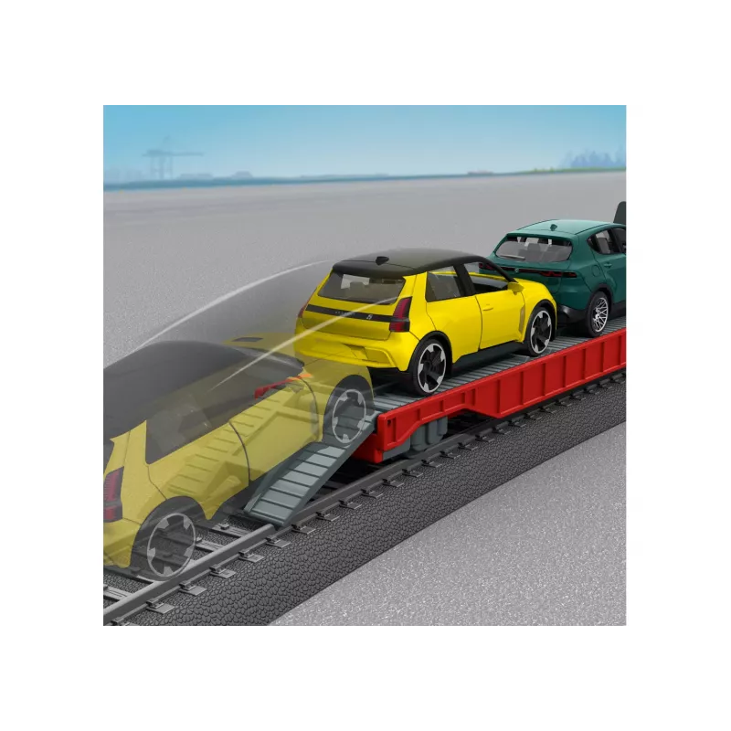 Märklin my world 044125 vagão porta-automóveis, vagão de mercadorias AC
