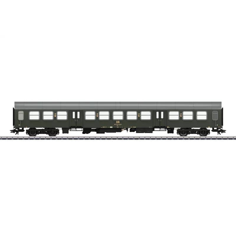 Märklin 42581 H0 carruagem de passageiros de 2.ª classe da Deutsche Reichsbahn, época III