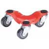 Wagner design yourself Roda de transporte MM 1193 vermelha 160 x 160 x 60 mm, 60 kg capacidade de carga, 4 rodas giratórias (20119301)