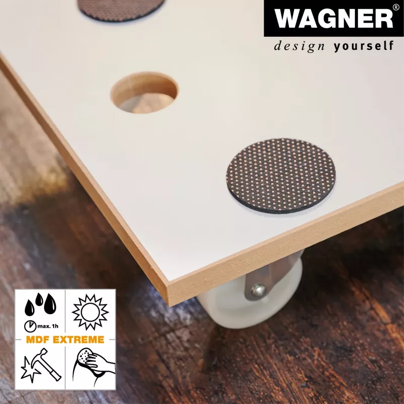 Wagner MM 1319 20131901 plataforma de transporte, até 200 kg, branca
