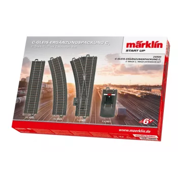 Märklin conjunto de expansão de via C C1 – escala H0 (24900)