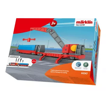 Märklin World 44347 H0 conjunto de expansão Carga com vagão-grua