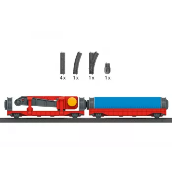 Märklin World 44347 H0 conjunto de expansão Carga com vagão-grua
