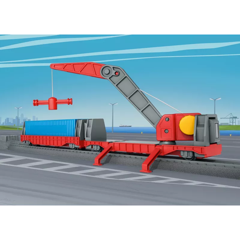 Märklin World 44347 H0 conjunto de expansão Carga com vagão-grua