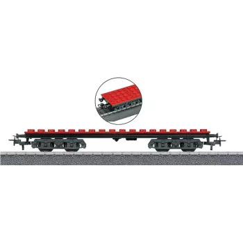 Märklin 44734 H0 vagão de peças, preto/vermelho