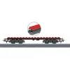 Märklin 44734 H0 vagão de peças, preto/vermelho