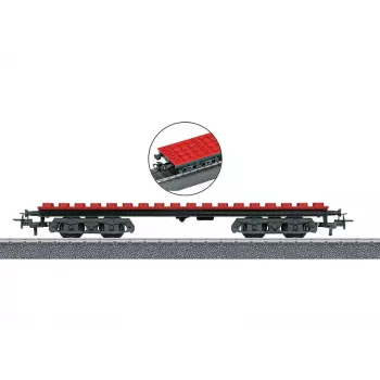 Märklin 44734 H0 vagão de peças, preto/vermelho