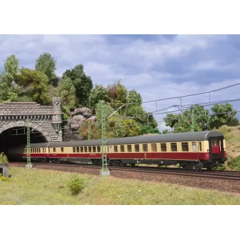 Märklin 43861 H0 carro polícia VW Käfer modelo, pré-montado, escala 1:87