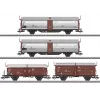 Märklin Tbes-t-66 conjunto de vagões de teto/parede deslizante (47301)