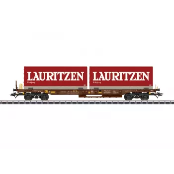 Märklin 47439 H0 vagão porta-contentores Sdgms da AAE Cargo
