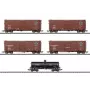 Märklin 045667 H0 AC conjunto de 5 vagões de mercadorias US Southern Pacific