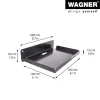Wagner design yourself suporte de parede WH 2088 preto (15208801)